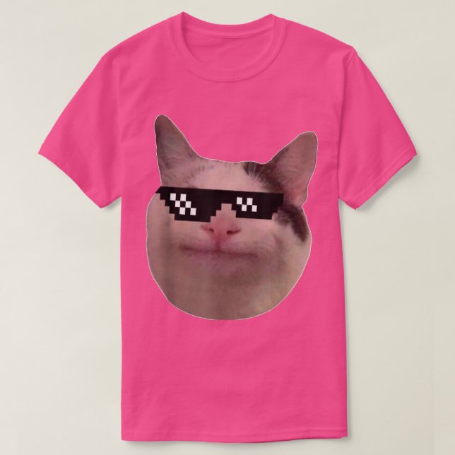 Camiseta Engraçado Sr. Beluga Cat Oficial (Frente do Design)