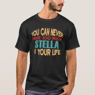 Camiseta Engraçado Stella Personalizado Primeiro Nome Item