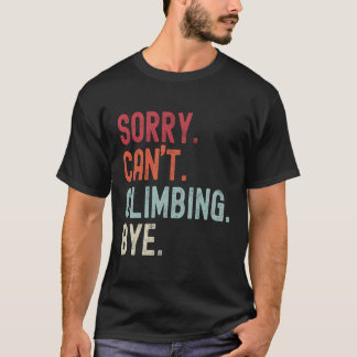Camiseta Engraçado Subindo, Desculpe Não Subir, Tchau Subin
