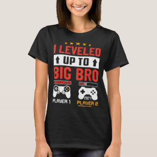 Camiseta Engraçado Subiu Para Irmão Mais Velho 2027 Em Brev