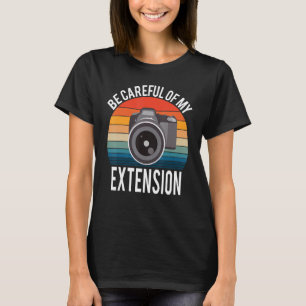 Camiseta Engraçado Sugestivo Piada Ambígua de Fotografia pa