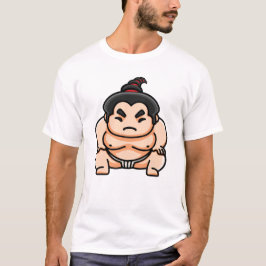Camiseta Engraçado Sumo Homem Japonês