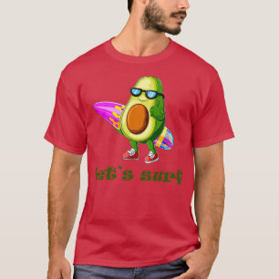 Camiseta Engraçado surfando 40