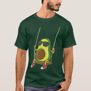 Camiseta Engraçado Swing Avocado Swinger 432