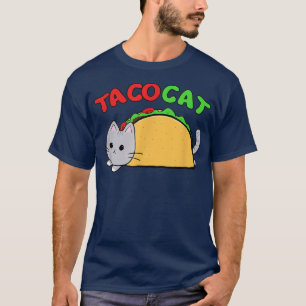 Camiseta Engraçado Taco Gato amante homens mulheres present