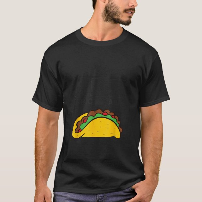 Camiseta Engraçado Taco Lover Eu Comi Tacos Periodicamente  (Frente)