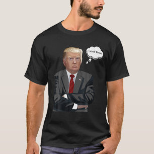 Camiseta Engraçado Taco Trump T Shirt