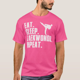 Camiseta Engraçado Taekwondo Para Meninas Tae Kwon Do Fight