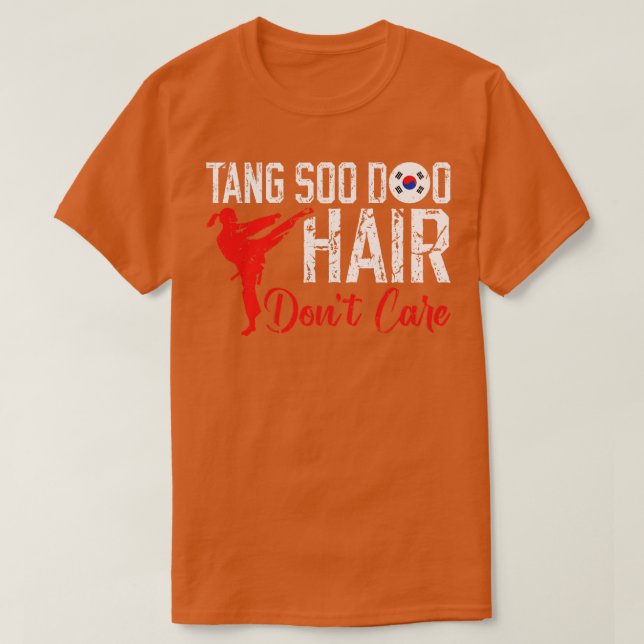 Camiseta Engraçado Tang Soo Do (Frente do Design)