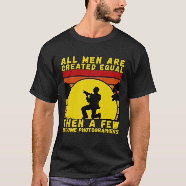 Camiseta Engraçado Teto De Câmera De Fotografia Nature Para (Frente)