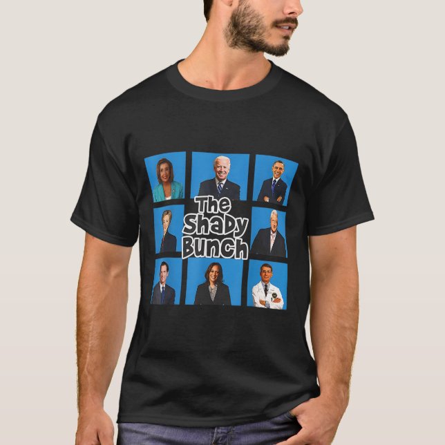 Camiseta Engraçado The Shady Bunch 2024 (Frente)