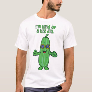 Camiseta Engraçado Tipo um Grande Pickle Dill