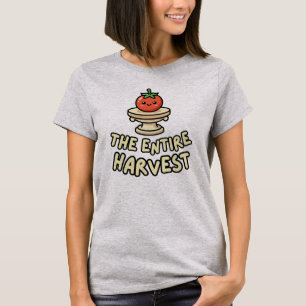 Camiseta Engraçado Toda a Colheita Tomate Pequeno Jardineir