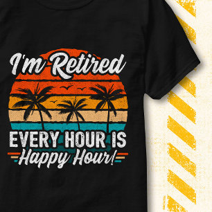 Camiseta Engraçado Toda Hora É Hora Feliz Citação Estou Apo