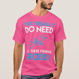 Camiseta Engraçado Todas Essas Águas De Pesca