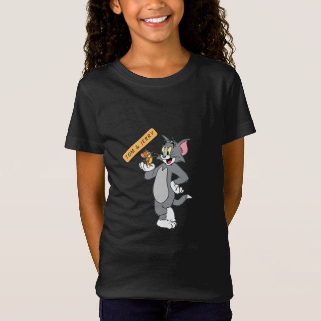 Camiseta Engraçado Tom e Jerry. (Frente)