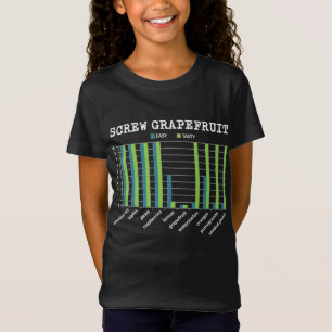 Camiseta Engraçado Toranja Fruta Verão Perda de Peso