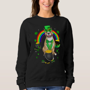 Camiseta Engraçado Touro Leprechaun Shamrock Rua Da Patrick