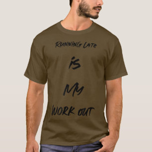 Camiseta Engraçado trabalhar roupa