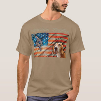 Camiseta Engraçado Tradição Americana Caça Cão de Ferro
