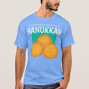 Camiseta Engraçado Tradicional Judeu Hanukkah Pun