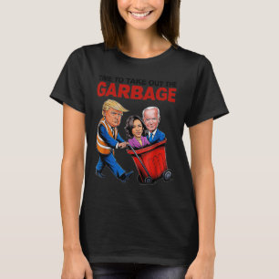 Camiseta Engraçado Tremor - Hora De Tirar O Lixo