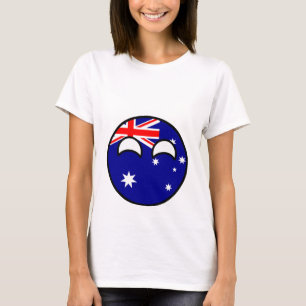 Camiseta Engraçado Trending Geeky Austrália Countryball