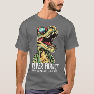Camiseta Engraçado TRex Dinossauro Oferece Homens Mulheres 