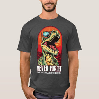 Camiseta Engraçado TRex Dinossauro Oferece Homens Mulheres 