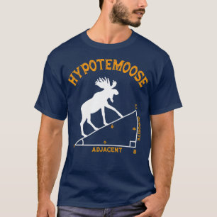 Camiseta Engraçado Triângulo da Hipotemose Matemática Adjac