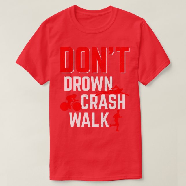 Camiseta Engraçado Triathlet Triathlet Triathlett Gift (Frente do Design)
