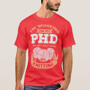 Camiseta Engraçado tricotar o Lover Hob