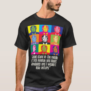 Camiseta Engraçado, Trump, Eu Podia Atirar Em Alguém Na Ave