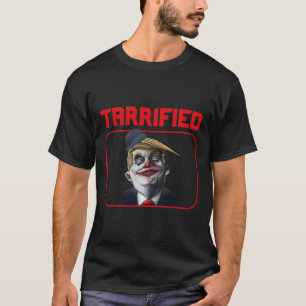 Camiseta Engraçado Trump Palhaço Político Trançado
