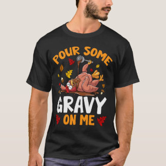 Camiseta Engraçado Turquia Dia de Ação de Graças Homens Pre