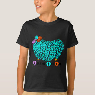 Camiseta Engraçado Turquoise Ram Chinês Ano Novo Zodikids B