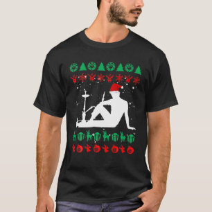 Camiseta Engraçado Ugly Xmas Gift Shisha Shisha Shisha Hook
