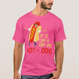 Camiseta Engraçado Uh Oh Hot Dog presente Hotdogista
