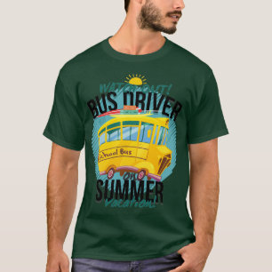 CAMISETA ENGRAÇADO ÚLTIMO DIA DE VACATIO DE MOTORISTA DE ÔN
