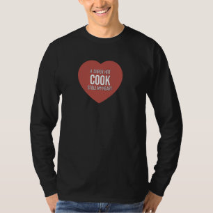 Camiseta Engraçado... Um Super Cozinheiro Roubou Meu Coraçã