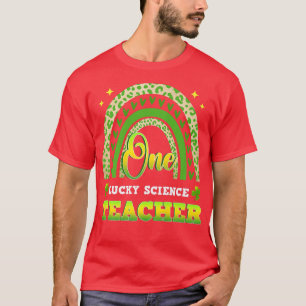 Camiseta Engraçado Uma Rua De Professores De Ciência Sortud