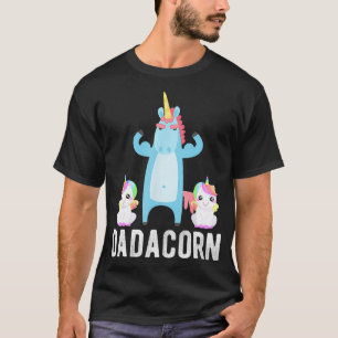 Camiseta Engraçado Unicorn Lover para Papa Pai e Criança