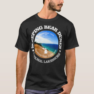 Camiseta Engraçado Urso Dormente Dunes National Lakeshore 1