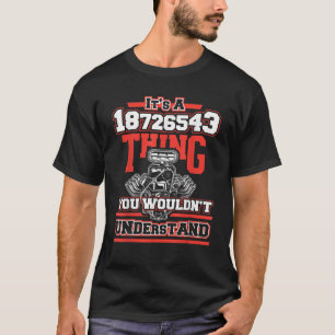 Camiseta Engraçado V8 Motor Firing Order 18726543 T Shirt p