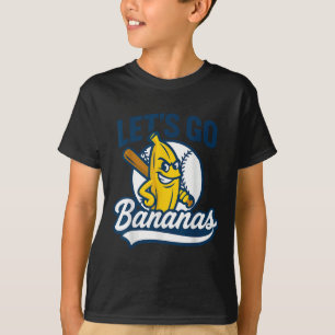 Camiseta Engraçado Vamos Bananas Cuja Banana Fruta Ban