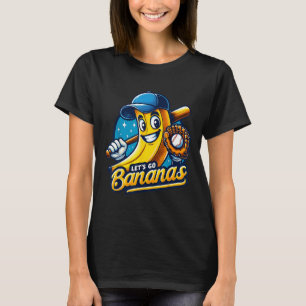 Camiseta Engraçado Vamos Bananas Cuja Fruta de Banana Jogue