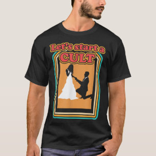 Camiseta Engraçado Vamos Começar a Casar com a Noiva do Cas