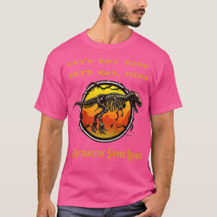 Camiseta Engraçado Vamos Comer Crianças Pontuação Salva Vid