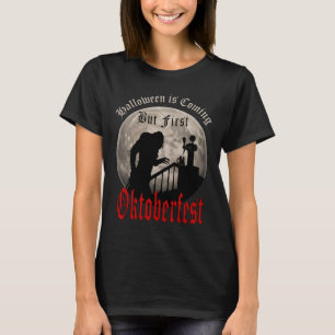 Camiseta Engraçado Vampiro Alojou Homens do Conde Drácula