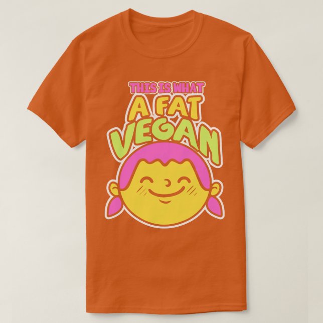 Camiseta Engraçado Vegan Design Vegetariano 2 (Frente do Design)